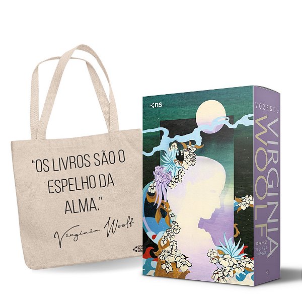 KIT Box Vozes de Virginia Woolf: Romances Vol. 1 + ECOBAG EXCLUSIVA