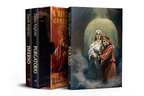Box A Divina Comédia (3 Livros + Suplemento + Marcadores)