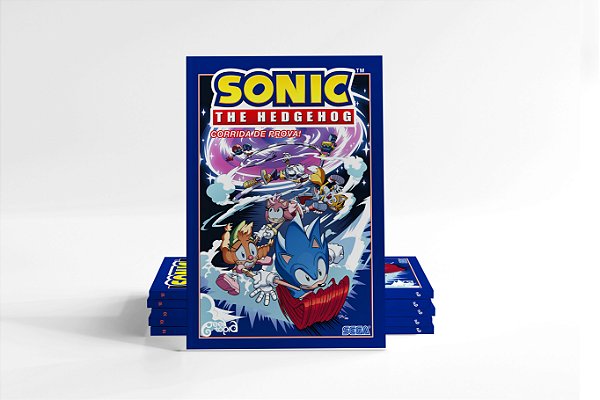 Sonic The Hedgehog Volume 10: Corrida De Prova (Acompanha Marcador E Pôster)