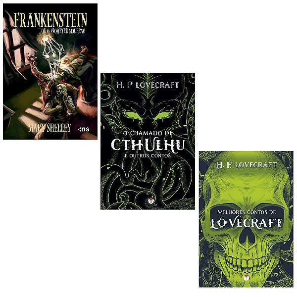 Combo Morra De Medo Clássicos do Terror 3 Livros