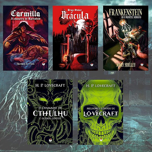 Coleção Sombras Eternas – 5 Livros Clássicos do Terror