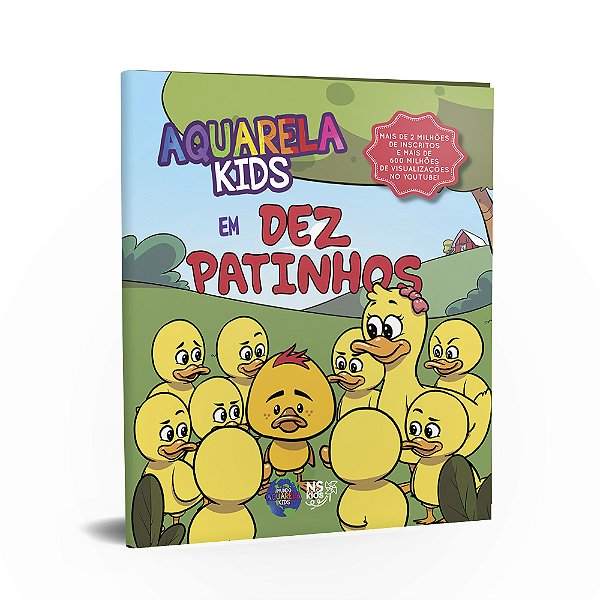 Aquarela Kids Em Dez Patinhos