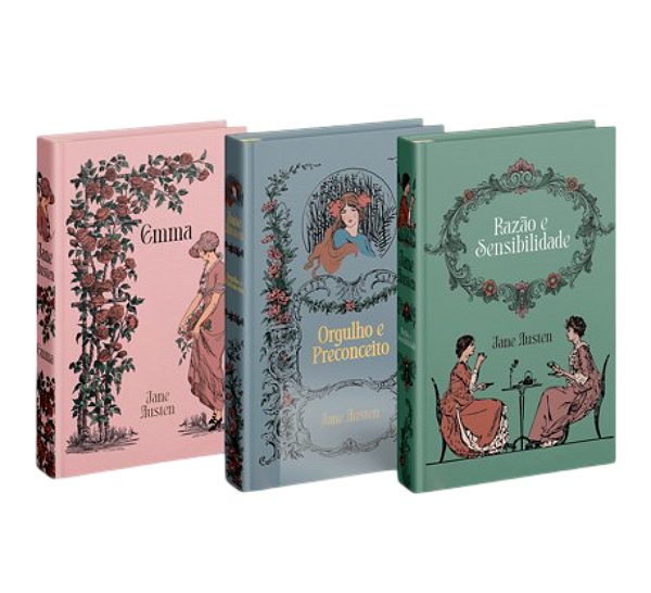 Combo Jane Austen - Edição de Luxo Capa Dura