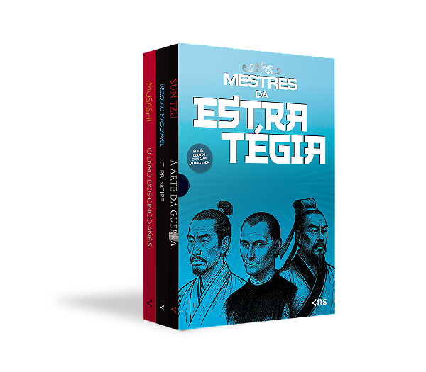 Box Mestres da Estratégia - Edição de Luxo com Capa Almofadada