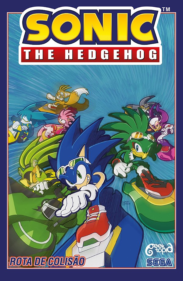 PRÉ-VENDA: Sonic The Hedgehog - Volume 19: Rota de Colisão