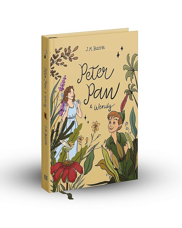 Peter Pan & Wendy | J. M. Barrie | Capa Dura Luxo - Fitilho E Brindes