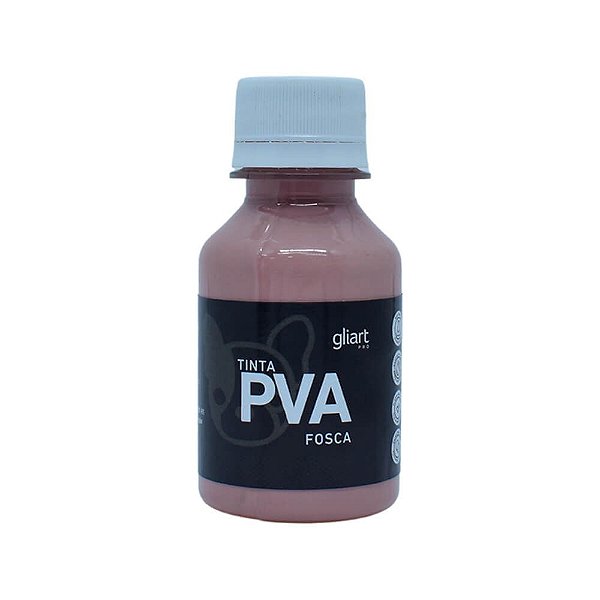 Tinta PVA Fosca - Gliart - Rose - 100ml - PA4762