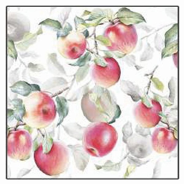 Guardanapo - 13315631 - Fresh Apple White - 33x33cm