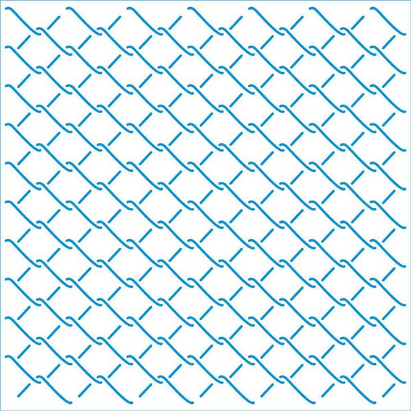 Stencil Litoarte - STXX-222 - Grade - 20x20cm