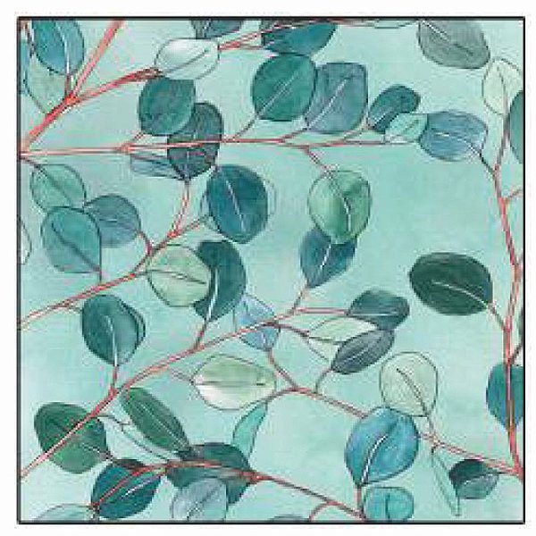 Guardanapo - 1333627 - Eucalyptus- 33x33cm