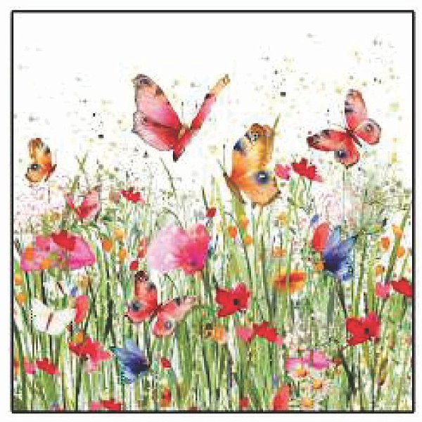 Guardanapo - 1334376 - Flowerfield - 33x33cm