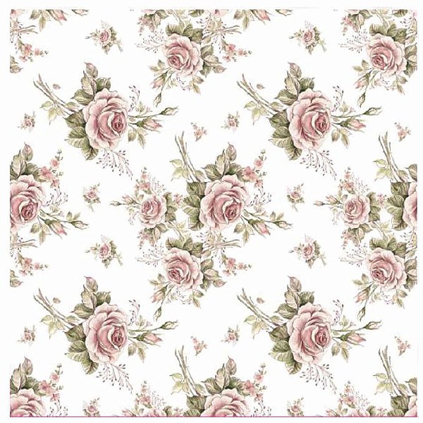 Guardanapo - 2056-7 - Vintage Design - 33x33cm