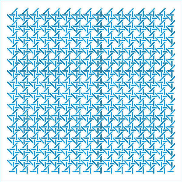 Stencil Litoarte - STXX-224 - Palha - 20x20cm