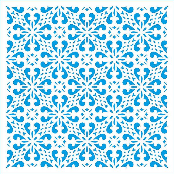Stencil Litoarte - STXX-243 - Textura - 20x20cm