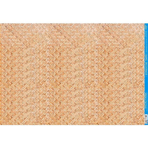 Papel Decupage - PD-1066 - Litoarte - Palha - 49x34cm