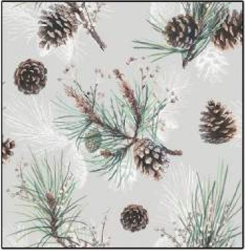Guardanapo - 33316470 - Pine Cone All Over - 33x33cm