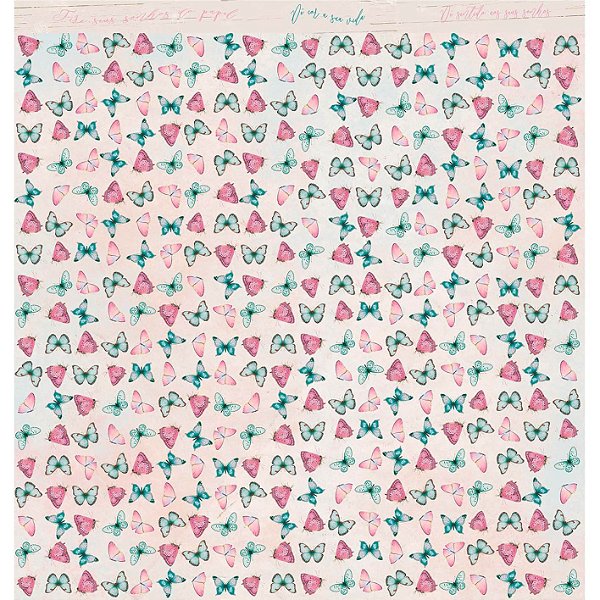 Papel Scrapbook - SD1-098 - Litoarte - Renascer - Lili Negrão