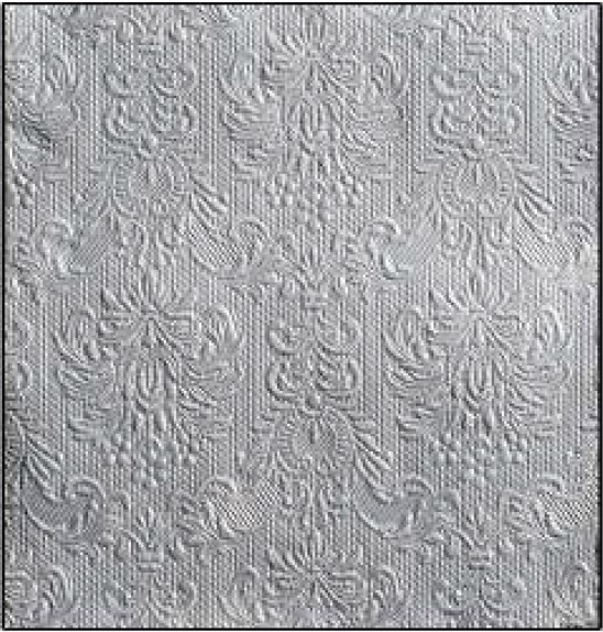 Guardanapo - 13304938 - Elegance Silver - 33x33cm