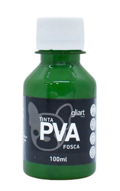 Tinta - PA3124 - PVA Fosca - Gliart - Verde Natal - 100ml