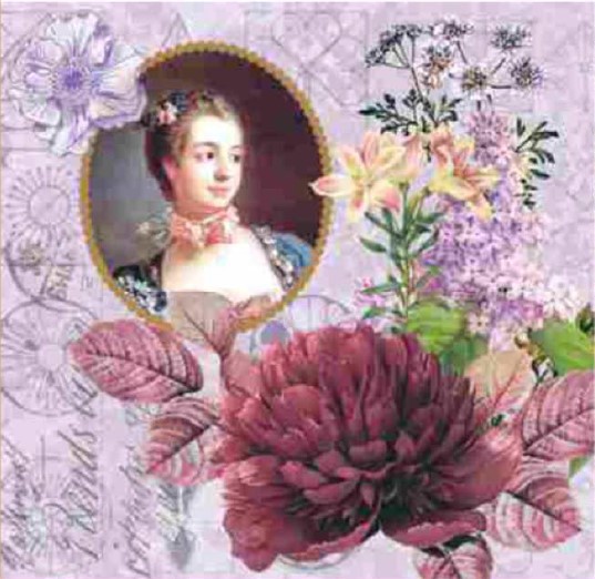 Guardanapo - 13308315 - Madame Pompadour - 33x33cm
