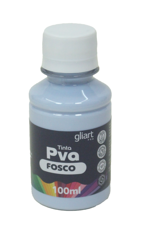 Tinta PVA Fosca - Gliart - Azul Serenity - 100ml - PA4759