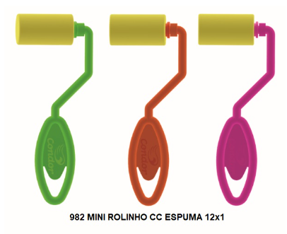 Mini Rolinho de Espuma CC - Condor - 982 - (1 Rolinho) - 971952