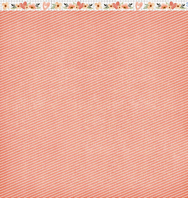 Papel de Scrapbook - SD-1187 - Litoarte – Coleção Amor Aquarela