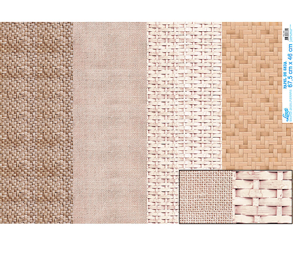 Papel De Seda - PSL035 - Palha
