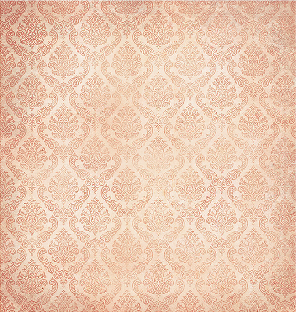 Papel para Scrapbook - SD-0778 - Dupla Face - Flores Vintage