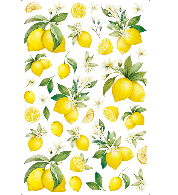 Transfer de Imagem Big - Coleção Limões - TIB-003