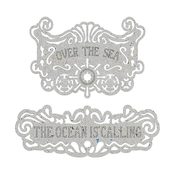 Chipboard 2 Mm- Coleção Mar Doce Lar – Tags - CHIP2-005