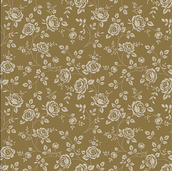 Guardanapo - G2-005 - Little Roses Gold - 33x33cm