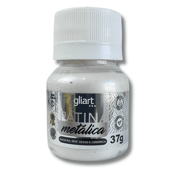 Pátina Metálica Pérola - Gliart - 37gr - PA5616