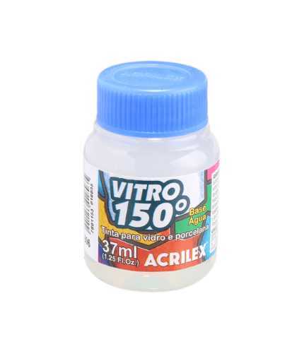 Tinta - Cod-806 - Vitro 150 Base Água Acrilex - Incolor