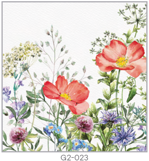 Guardanapo - G2-023 - Meadow in June - 33x33cm