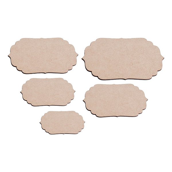 Kit Com 5 Placas Trabalhadas R755