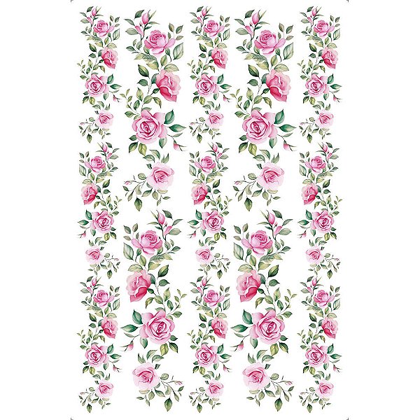 Transfer de Imagem - TIB-066 - Big - Floral