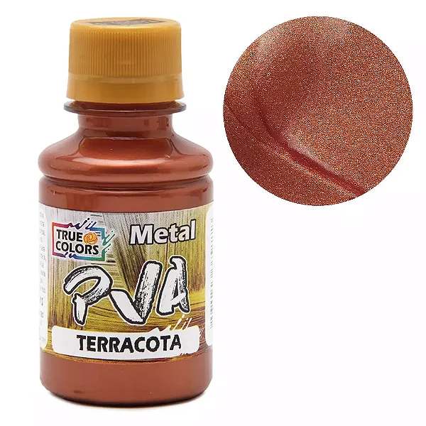 Tinta - 7956.100 - PVA Metal Terracota - 100ml