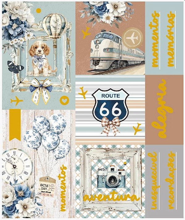 Cartão Foil Serenity - CF001 - 25x30 cm