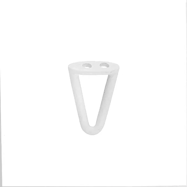 Pezinho Triângulo Pequeno - Branco - 4 unidades - 13238