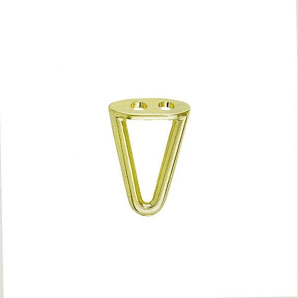 Pezinho Triângulo Pequeno - Latonado - 4 unidades - 13201