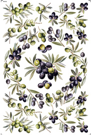 Transfer Espelhado de Imagem - TEB-002 - Big - Azeitonas