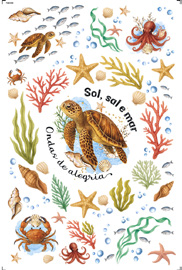 Transfer Espelhado de Imagem - TEB-008 - Big - Mar 19,5 x 29,5