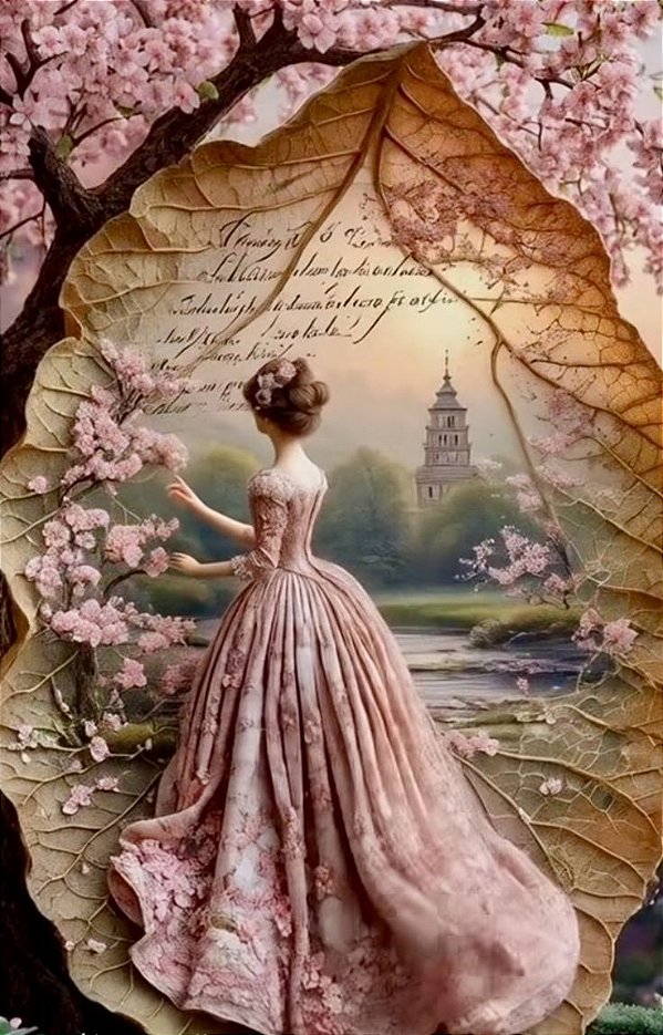 Papel Dama na folha Copyart 28,5x19,5