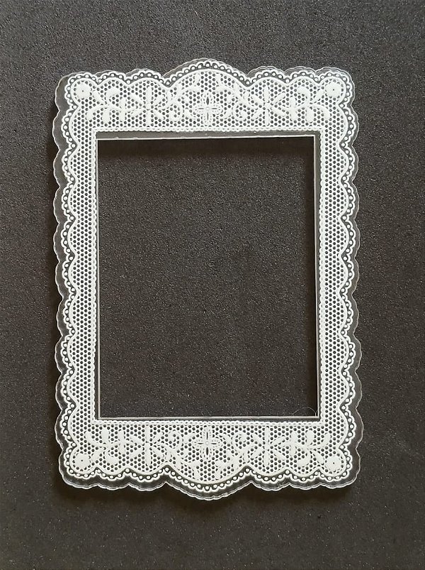 Moldura Acrílica Com DTF - MOL004 - Retangular