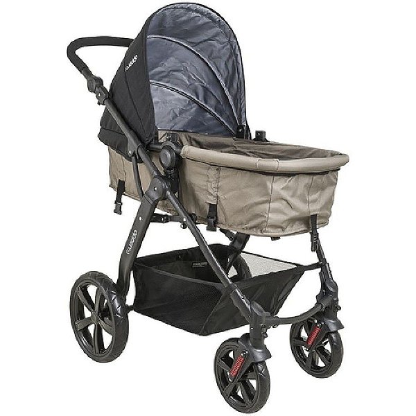 Carrinho Galaxy Kiddo Preto Cappuccino