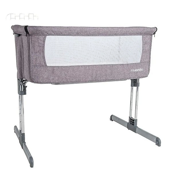 Berço Portátil Napper Kiddo Melange Cappuccino