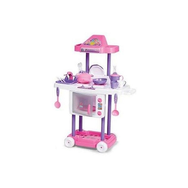 Cozinha Infantil Completo Riva Chef Rosa - Tateti Calesita