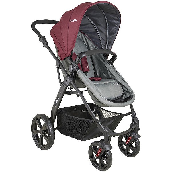 Carrinho Galaxy Kiddo Grafite Vinho