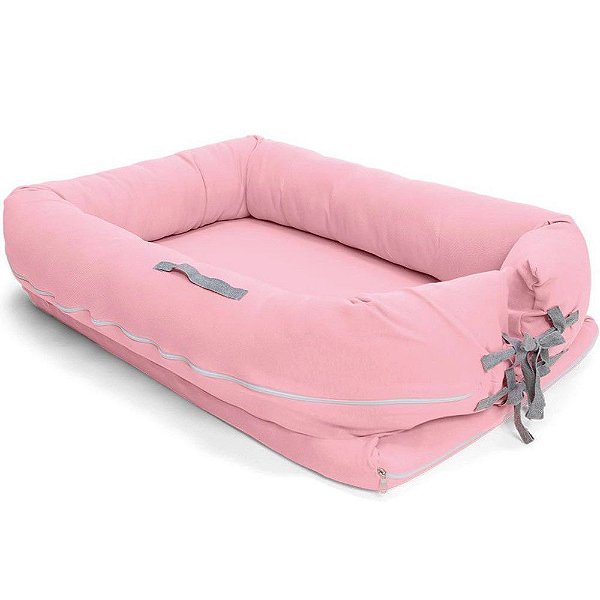 Ninho Redutor de Berço Hug Rosa